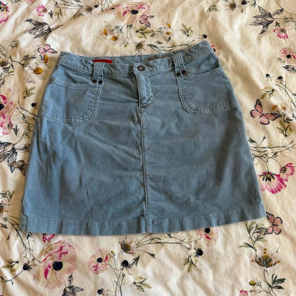 AG Adriano Goldschmied The Romance Corduroy Mini Skirt